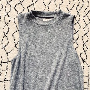 Madewell Ribbed sleeveless dress